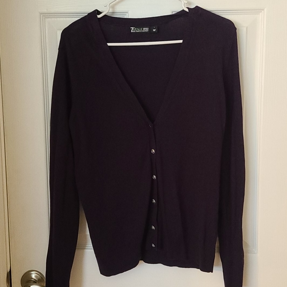 NY&Co Embellished Button Sweater